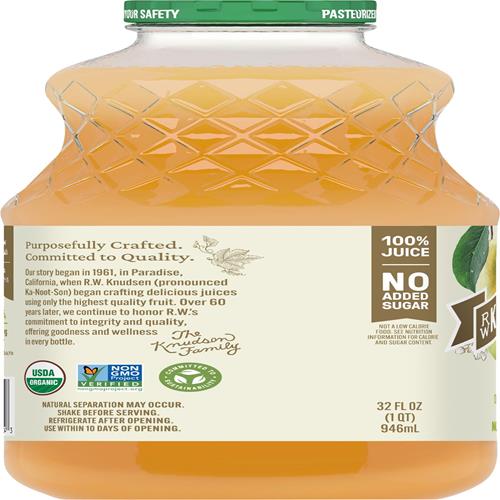 R.W. Knudsen, Organic Pear Juice, 32 Fl Oz