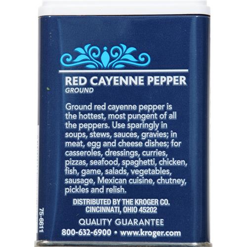 Kroger Ground Red Cayenne Pepper 1.5 oz