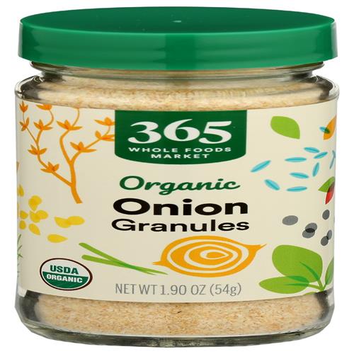 Whole Foods Market, Organic Onion Granules, 1.9 Ounce