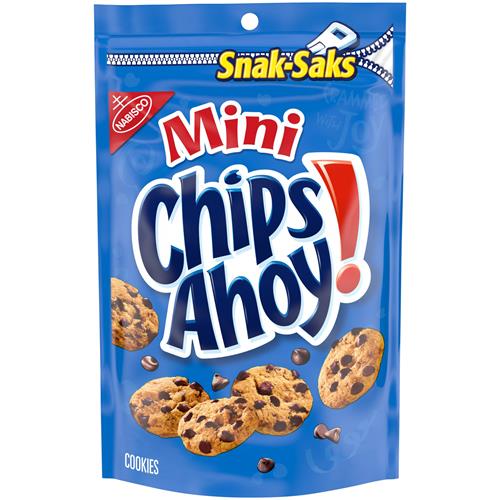 Mini Chips Ahoy Original Chocolate Chip Cookies, 1 Snak-Sak (8 Oz.)