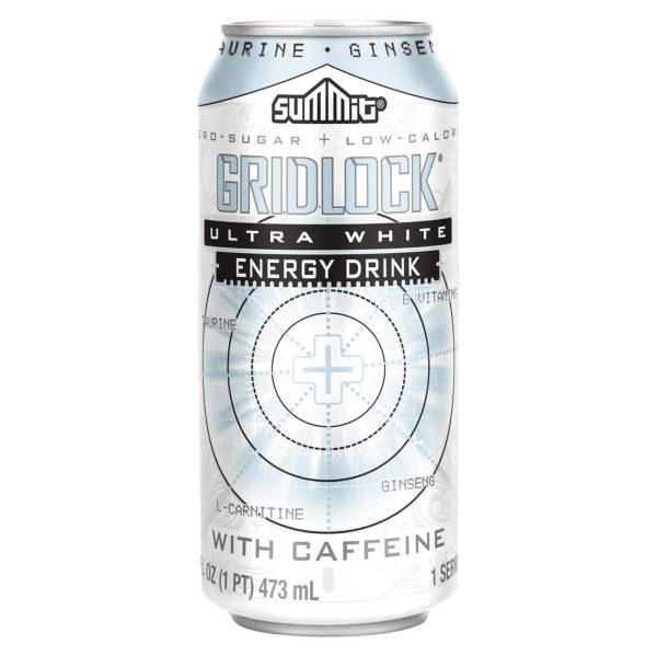 Summit Ultra White Energy Drink, 16 fl oz Can