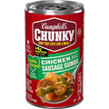 Campbells Chunky Soup, Healthy Request Chicken And Sausage Gumbo, 18.8 Oz Can