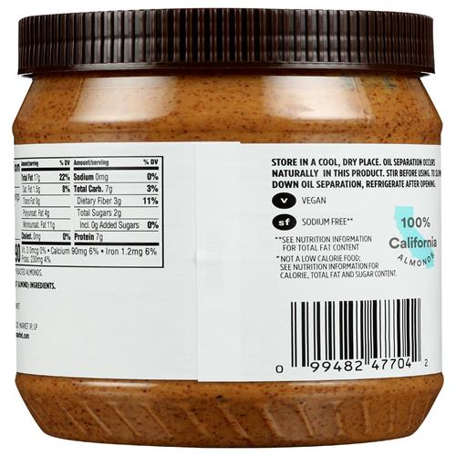 Whole Foods Market Creamy Almond Butter, 28 Oz