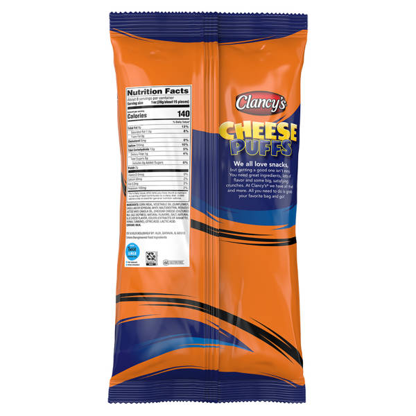 Clancy's Cheese Puffs, 8 oz