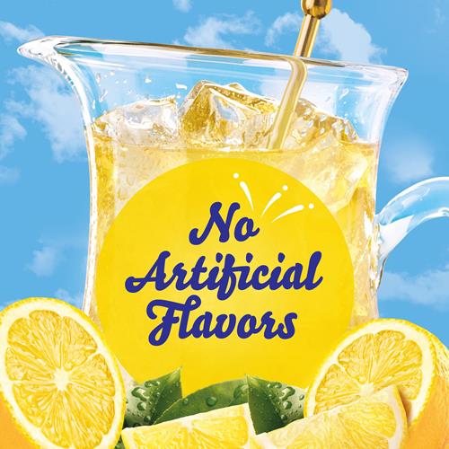 Crystal Light Lemonade Naturally Flavored Powdered Drink Mix, 6 Ct Pitcher Packets