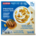 Elevation Gluten  Free Yogurt Honey Peanut Protein Energy Bars, 6 count