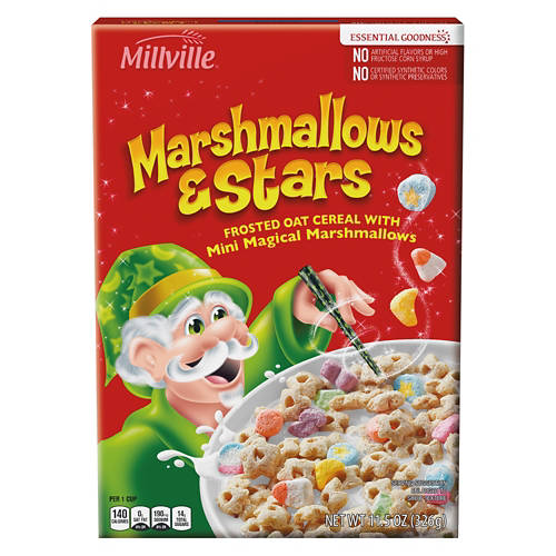 Millville Marshmallow and Stars Cereal, 11.5 oz