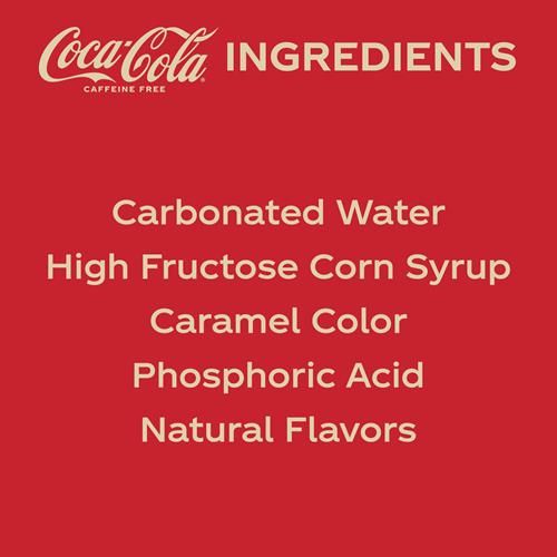 Caffeine Free Coca-Cola, 12 Fl Oz, 12 Pack