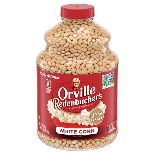 Orville Redenbachers Gourmet Popcorn Kernels, White Corn, 30 Oz.
