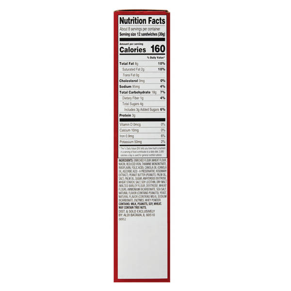 Savoritz Mini  Peanut Butter Sandwich Crackers, 8.8 oz