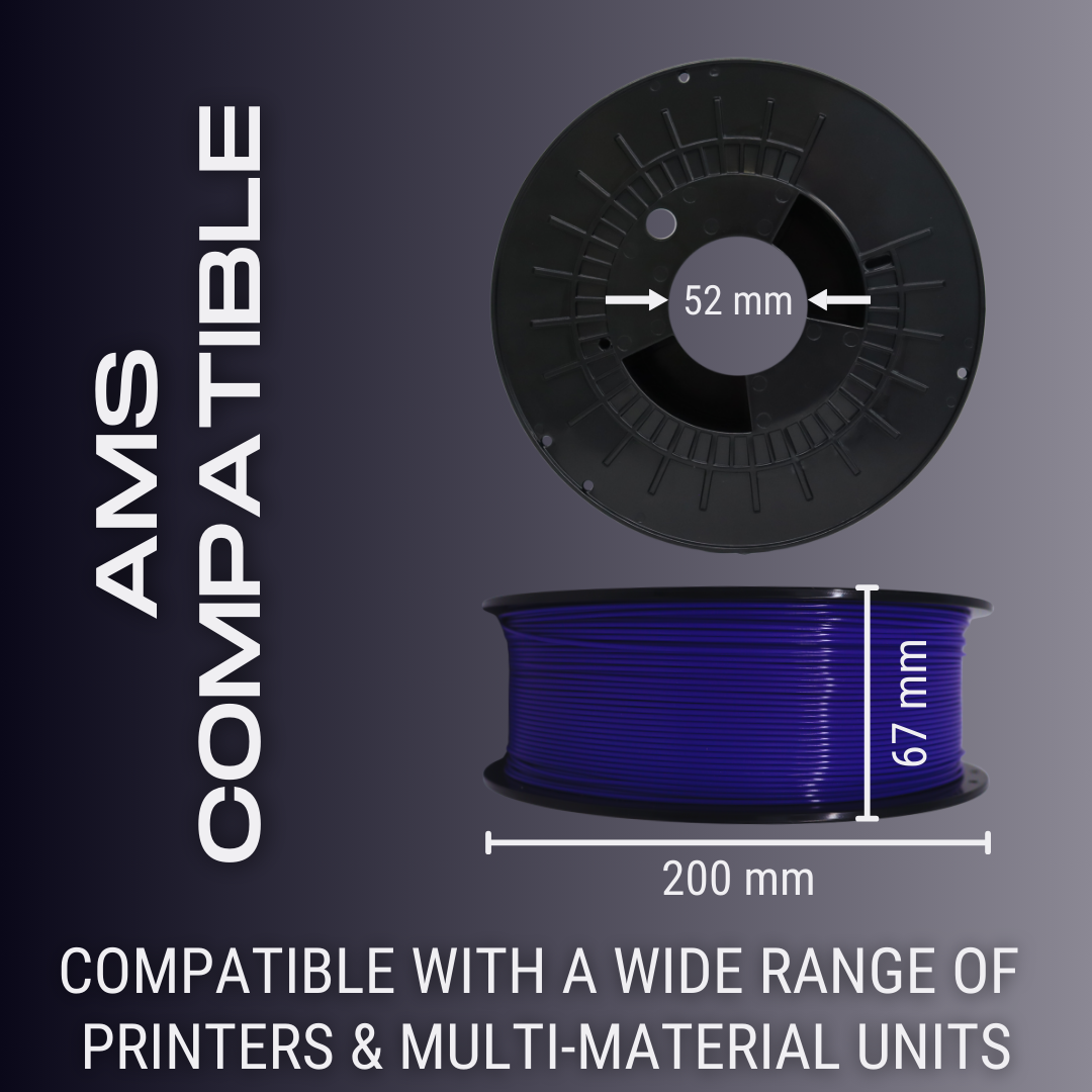 Army Green AF PLA+ 3D Printer Filament, 1.75 mm Diameter Made in the USA!