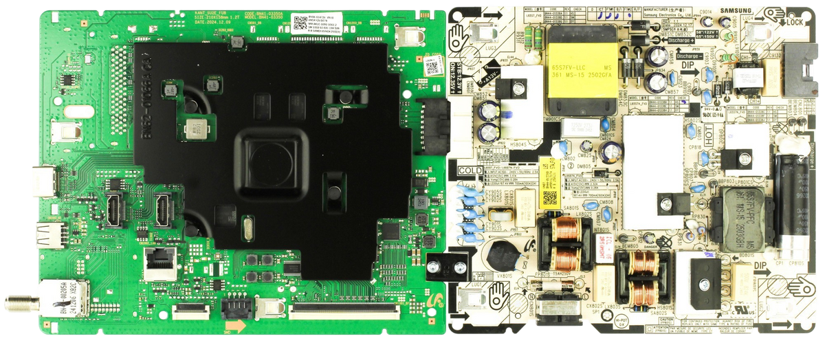 BN96-61472V-Combo Samsung Main/Power Board, BN44-01338B, UN65U8000FFXZA, UN65U8000FDXZA