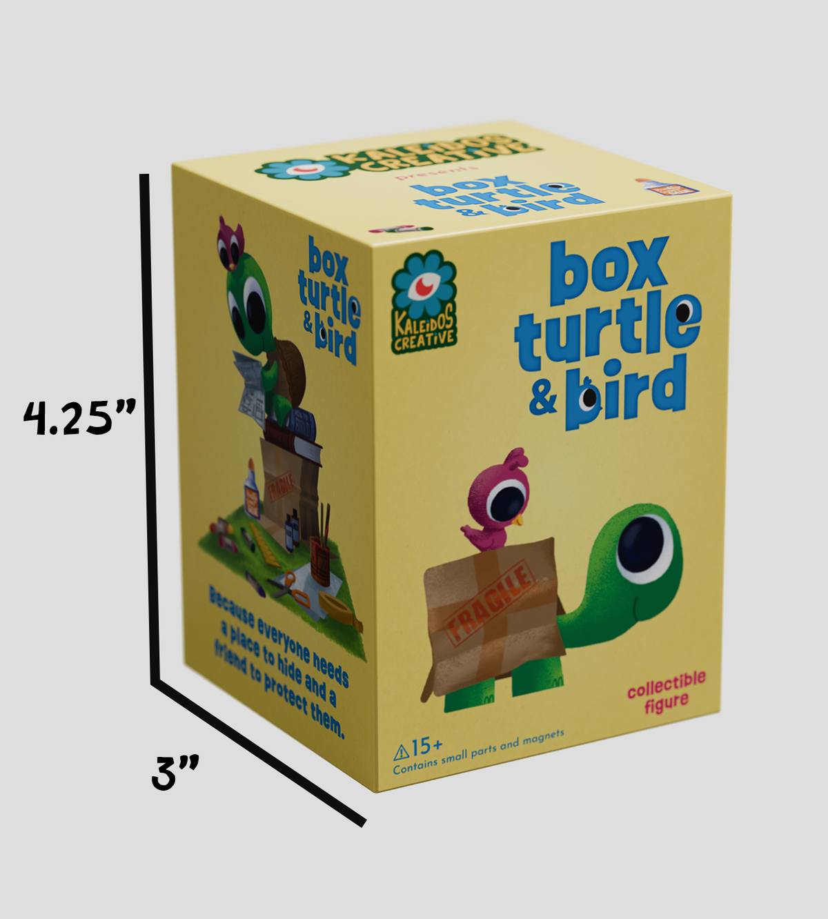 Kaleidos Creative: Box Turtle & Bird Blind Box