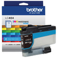 New, Pre-Owned - Brother LC404 Standard-Yield Cyan Ink Cartridge, LC404C