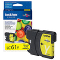 New, Pre-Owned - Brother LC61 Yellow Ink Cartridge