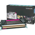 New, Pre-owned, Original Lexmark C746A4MG Standard Yield Magenta Toner Cartridge