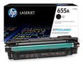 New, Pre-owned, Original HP 655A Standard Yield Black Toner Cartridge, CF450A
