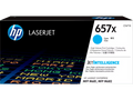 New, Pre-owned, Original HP 657X High Yield Cyan Toner Cartridge, CF471X