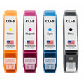 U.S. Remanufactured for Canon CLI-8  Black / 3 Color Ink Cartridge 4-Pack