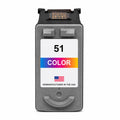 U.S. Remanufactured for Canon CL-51 Color Ink Cartridge