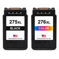 U.S. Remanufactured for Canon 275XL Black and Canon 276XL Color Ink Cartridge Combo Pack
