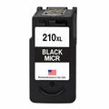 U.S. Remanufactured for Canon PG-210XL Black MICR Ink Cartridge