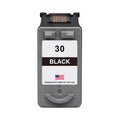U.S. Remanufactured for Canon PG-30 Black Ink Cartridge