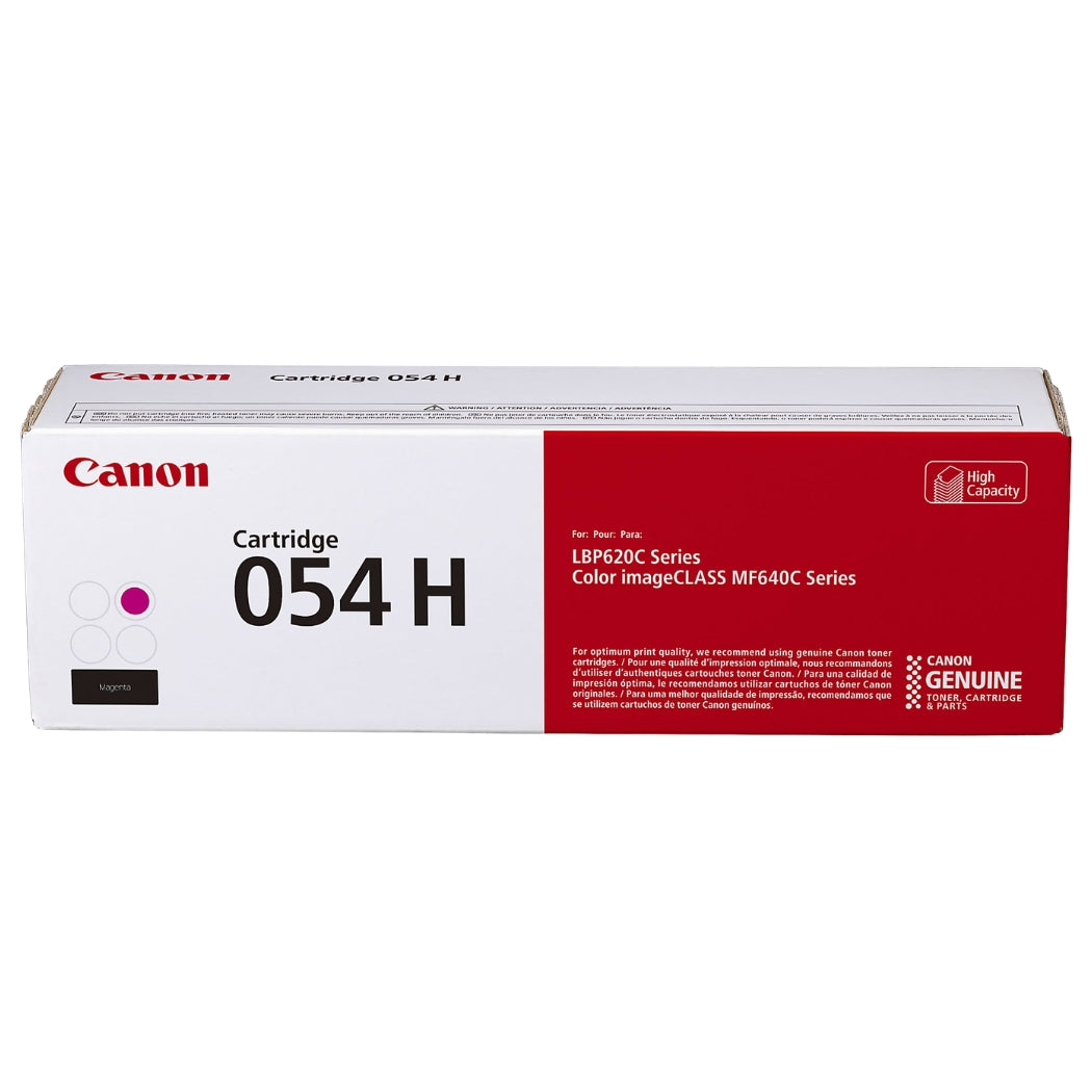 New, Pre-Owned -  054H High Yield Magenta LaserJet Toner Cartridge, 3026C001