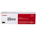 New, Pre-Owned - Canon 054H High-Yield Yellow LaserJet Toner Cartridge, 3025C001