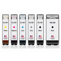 U.S. Remanufactured for Canon 1 PGI-220 Black / CLI-221 1 Black, 1 Gray, 3 Colors Ink Cartridges 6-Pack