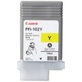 New, Pre-Owned - Canon PFI-102 130mL Yellow Ink Cartridge