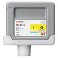 New, Pre-Owned - Canon PFI-301Y Standard-Yield Yellow Ink Cartridge, 1489B001AA