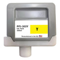 New, Pre-Owned -  PFI-303Y Standard-Yield Yellow Ink Cartridge, 2961B001AA