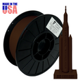 Chocolate Brown AF PLA+ 3D Printer Filament, 1.75 mm Diameter Made in the USA!