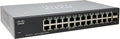 SG102-24 - Cisco 24-Ports RJ-45 1Gb/s 10/100/1000Base-T Gigabit Ethernet 1U Rack-Mountable UnManaged Switch with 2x Combo SFP (mini-GBIC) Ports (Refurbished)