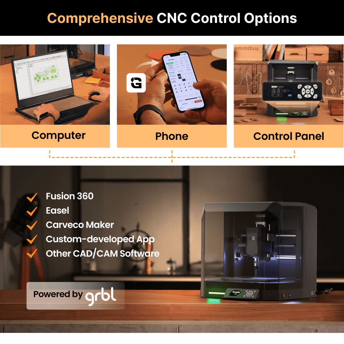 [Open Box] Cubiko CNC Router, An Affordable Desktop CNC for Everyone