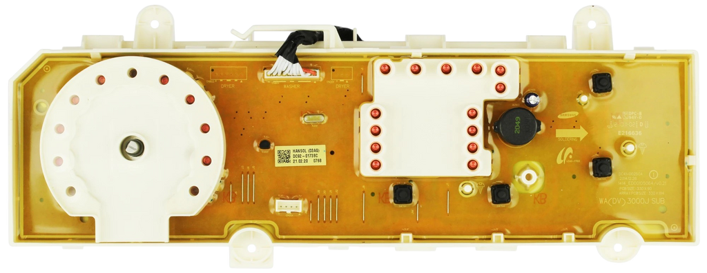 Samsung Washer DC92-02118D Main Control Board Union