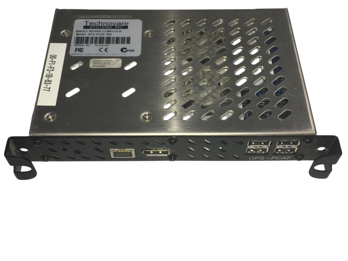 NEC OPS-PCAF-WS AMD 1.6GHz Dual Core Fusion 32GB SSD Technovare Signage