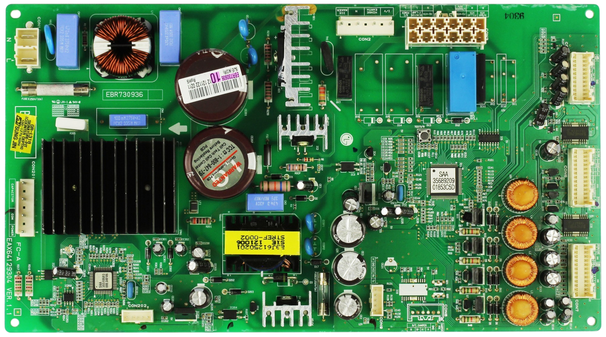 LG EBR73093610 Refrigerator Control Board