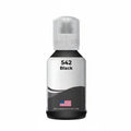 US Remanufactured for Epson 542 (T542120-S) 130 ml Black Ultra High Yield Ink Bottle Made in the USA, T542120-S