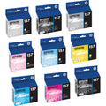 New, Pre-Owned - Epson 157 Ink Cartridge Set for New, Pre-Owned - Epson R3000- 9 Pack