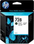 New, Pre-Owned - HP 728 High Yield Matte Black Ink Cartridge, F9J64A