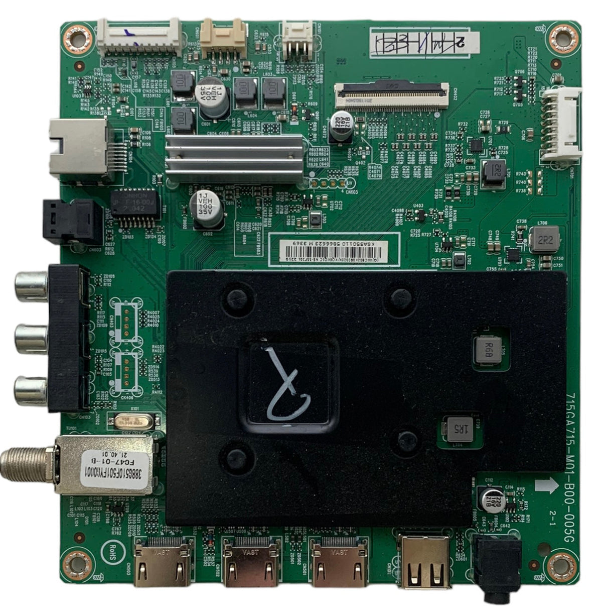 Insignia 756TXKCB02K093020X Main Board for NS-55F301NA22