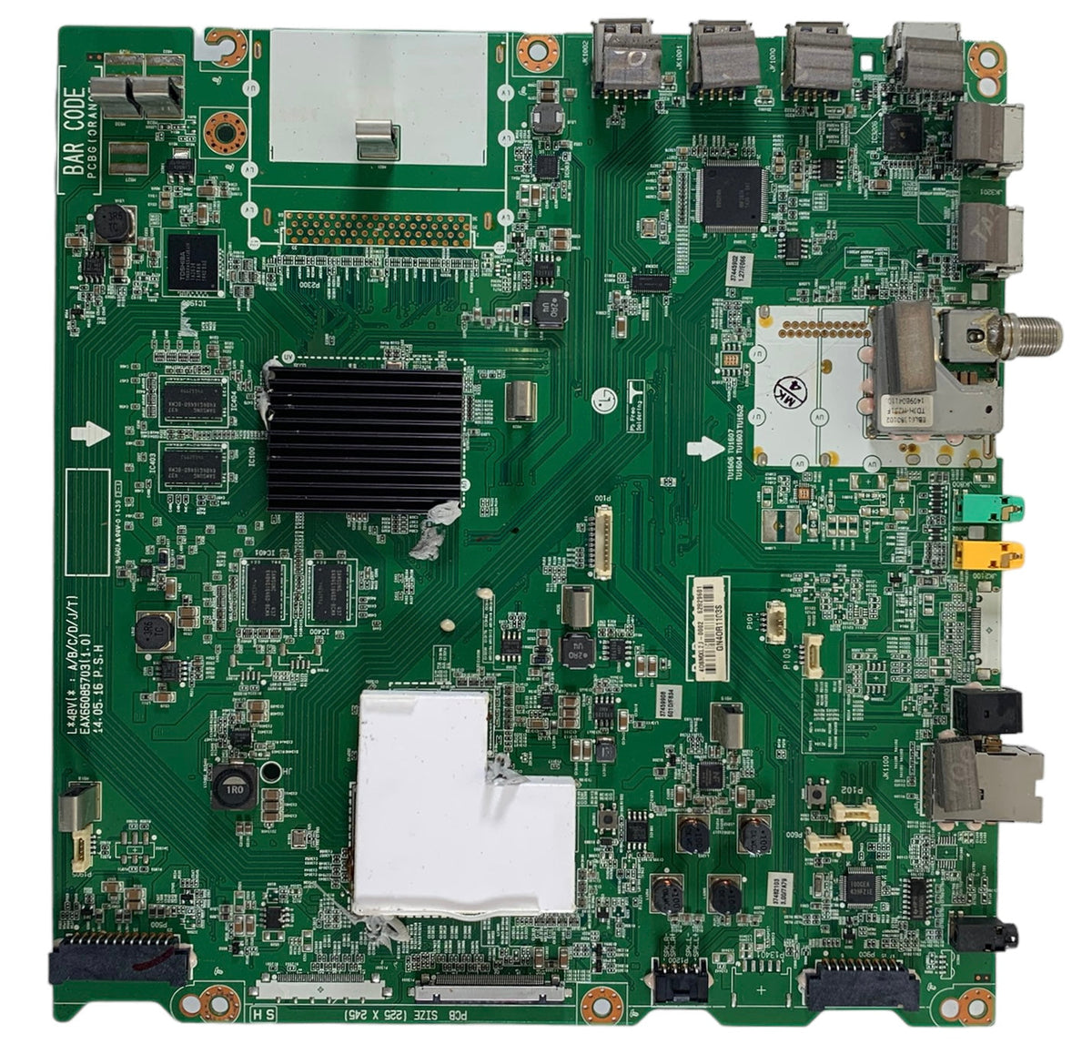 LG EBR80003703 Main Board for 49UB8200-UH