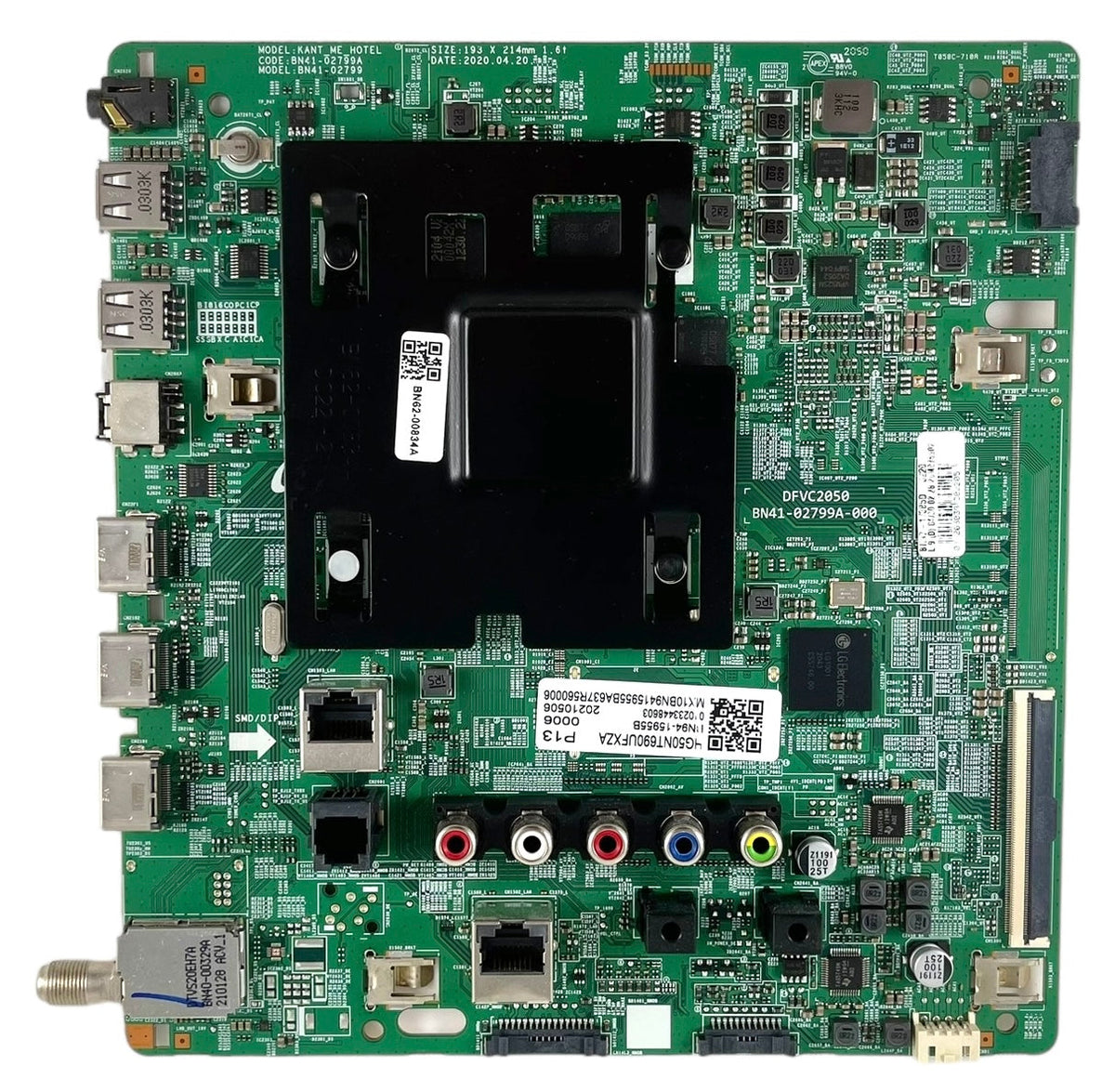 Samsung BN94-15955B Main Board for HG50NT690UFXZA (Version YA01)