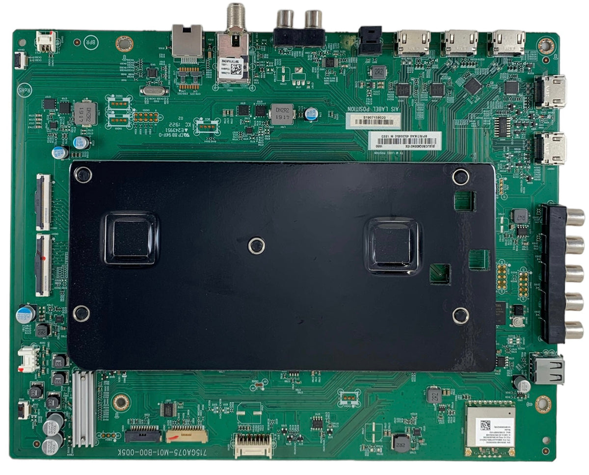 Vizio 756TXJCB0QK004 Main Board for P659-G1 (LTMAYNKV Serial)