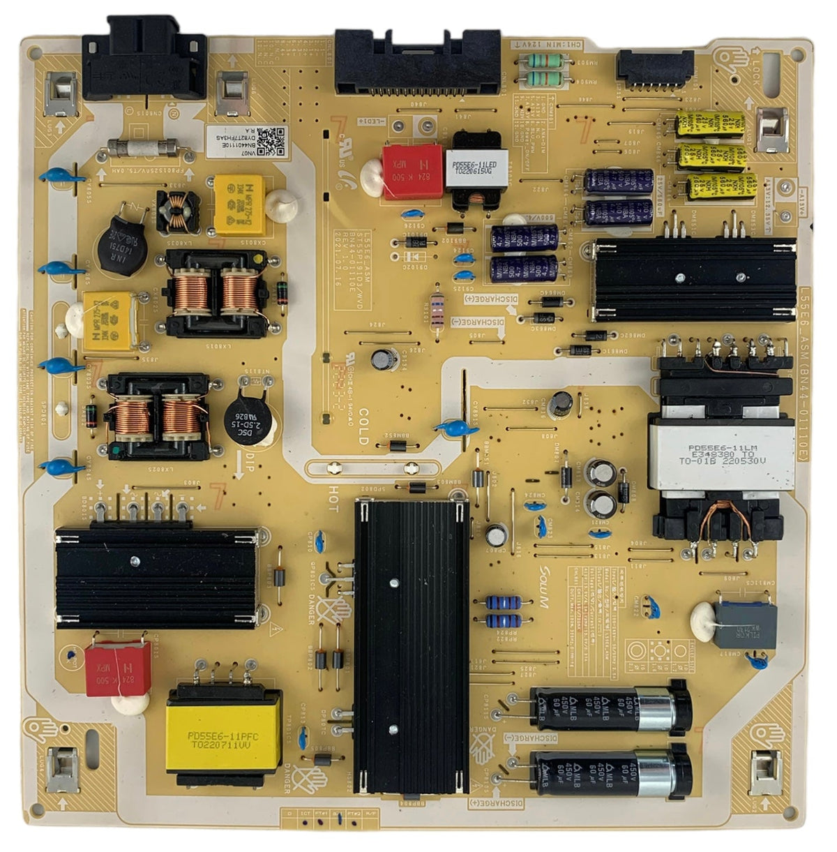 Samsung BN44-01110E Power Supply / LED Board for UN55AU8000FXZA (FJ21)