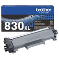 New, Pre-Owned - Brother TN830XL Black High Yield Printer Toner Cartridge, TN830XLBK