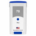 U.S. Remanufactured for HP 70 130-ml (C9458A) Blue Ink Cartridge