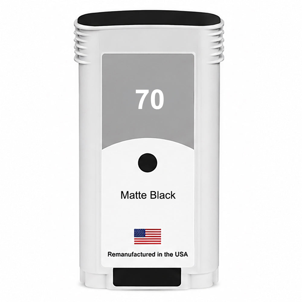 U.S. Remanufactured for HP 70 130-ml (C9448A) Matte Black Ink Cartridge